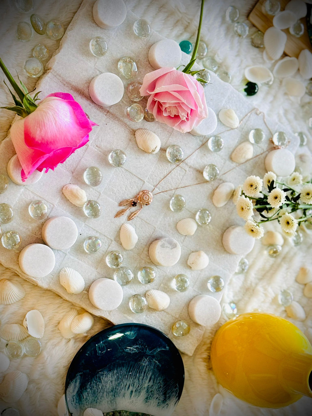 Everlie necklace - rose gold