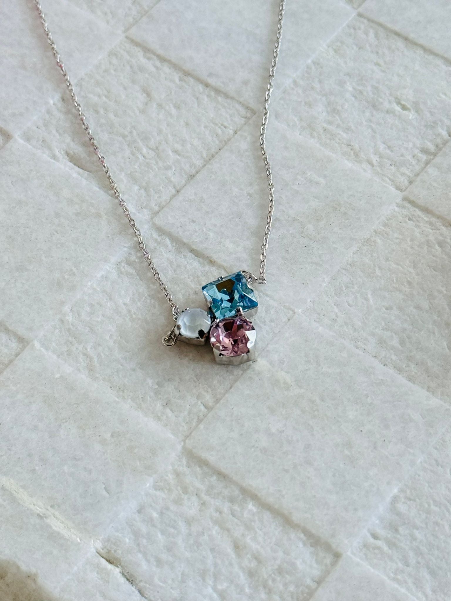 Ivy necklace - silver