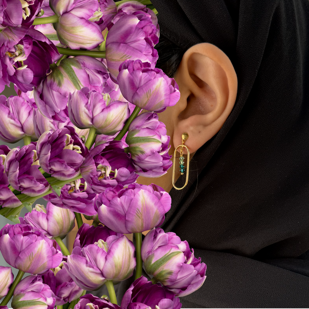 Adeline earrings - gold