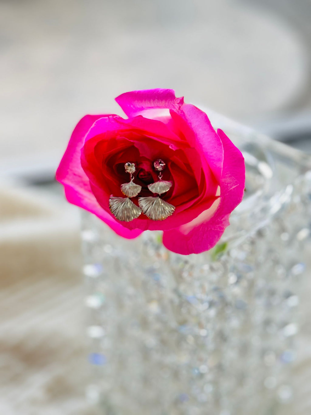 Mia earrings - silver