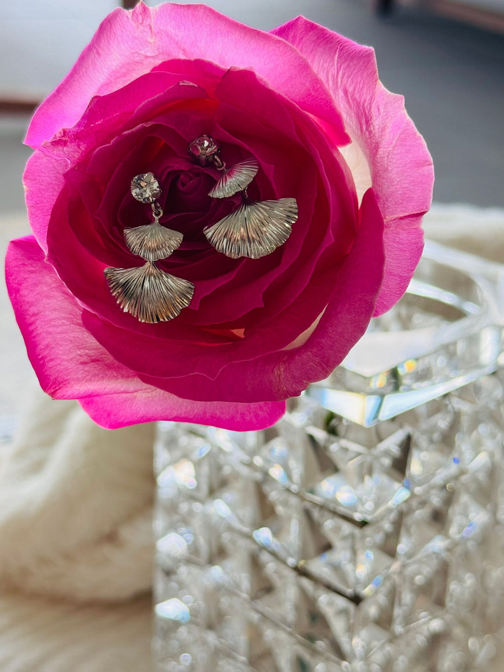 Mia earrings - silver