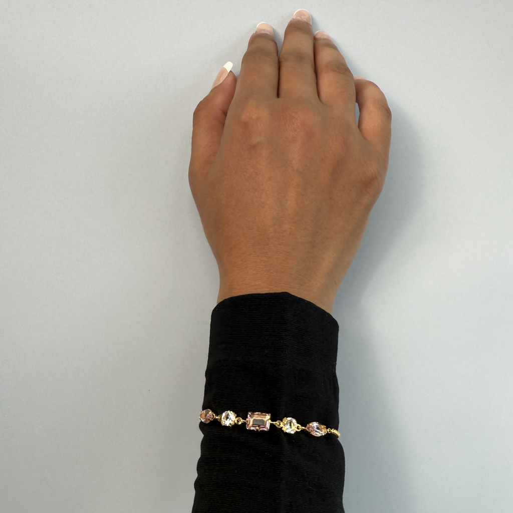 Quinn bracelet - rose gold