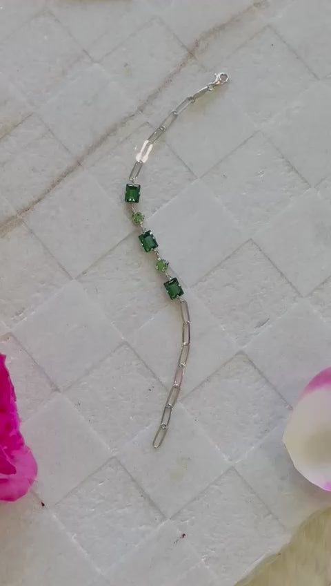 Aaliyah bracelet - silver