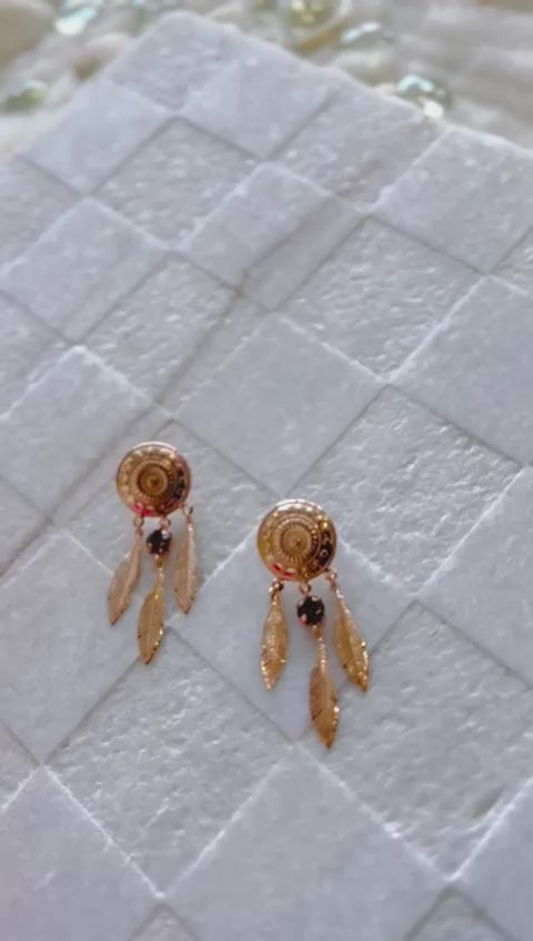 Everlie earrings - rose gold